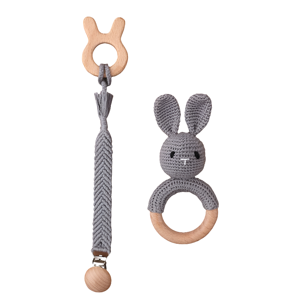 Kraamcadeau Set – Veilig en Natuurlijk Speelgoed voor Baby’s (0-2 jaar)