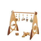Educatieve babygym raketmodel hout