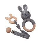 Kraamcadeau Set – Veilig en Natuurlijk Speelgoed voor Baby’s (0-2 jaar)