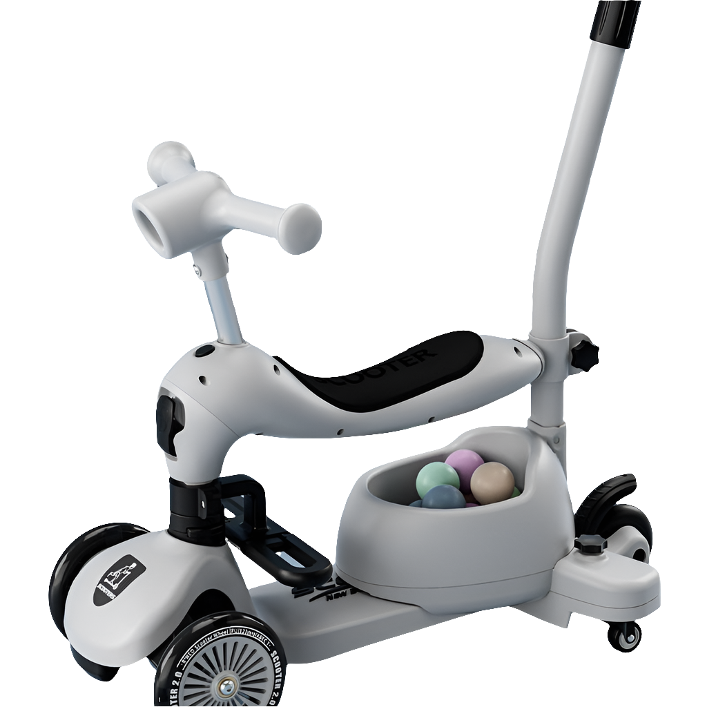 Multifunctionele Kinderstep 5-in-1 – Groeit Mee met Jouw Kind | Voor Binnen en Buiten