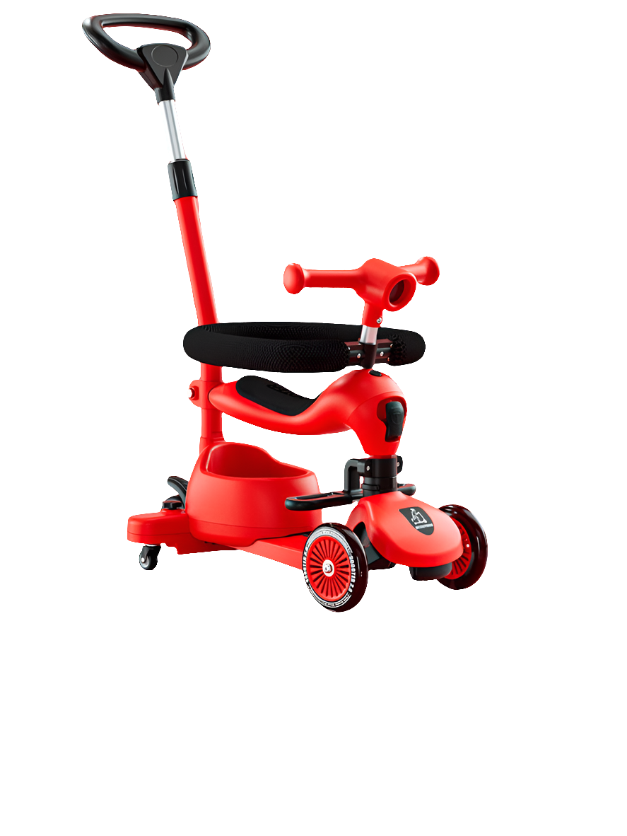 Multifunctionele Kinderstep 5-in-1 – Groeit Mee met Jouw Kind | Voor Binnen en Buiten