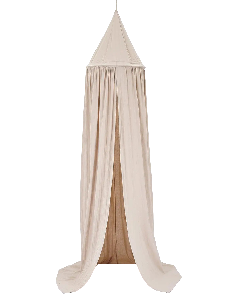 Baby klamboe en hemel voor ledikant – katoenen hangende klamboe tent voor kinderkamer decoratie