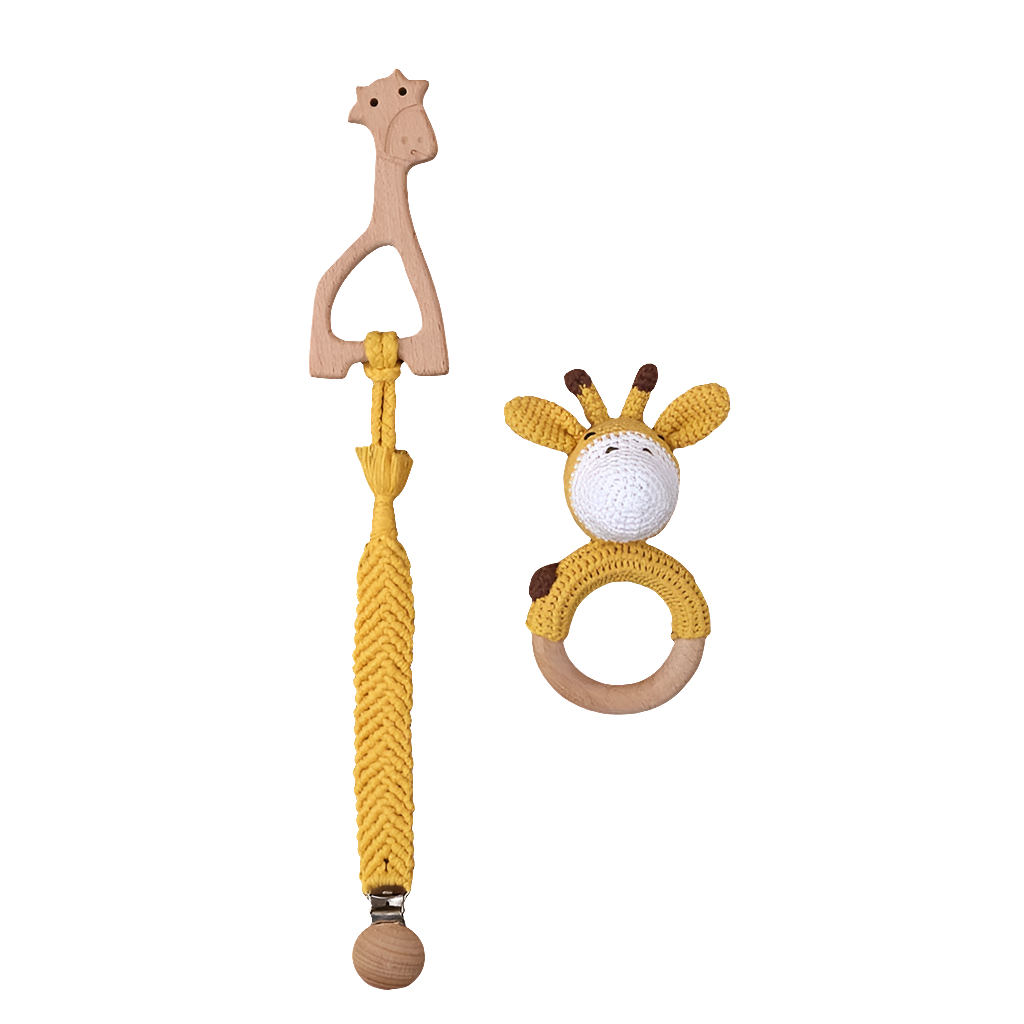 Kraamcadeau Set – Veilig en Natuurlijk Speelgoed voor Baby’s (0-2 jaar)