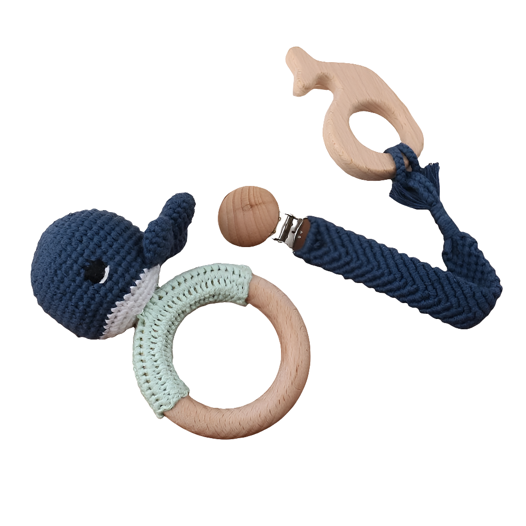 Kraamcadeau Set – Veilig en Natuurlijk Speelgoed voor Baby’s (0-2 jaar)