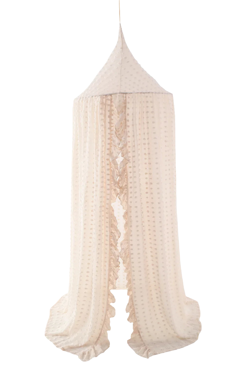Luxe Decoratieve Hemel van Chiffon – Sprookjesachtige Beddecoratie voor Baby’s en Kinderen