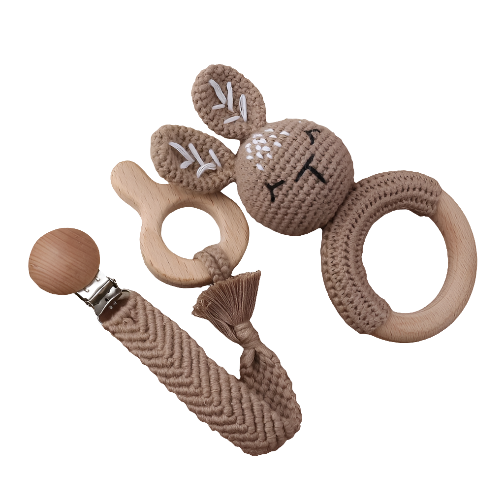 Kraamcadeau Set – Veilig en Natuurlijk Speelgoed voor Baby’s (0-2 jaar)