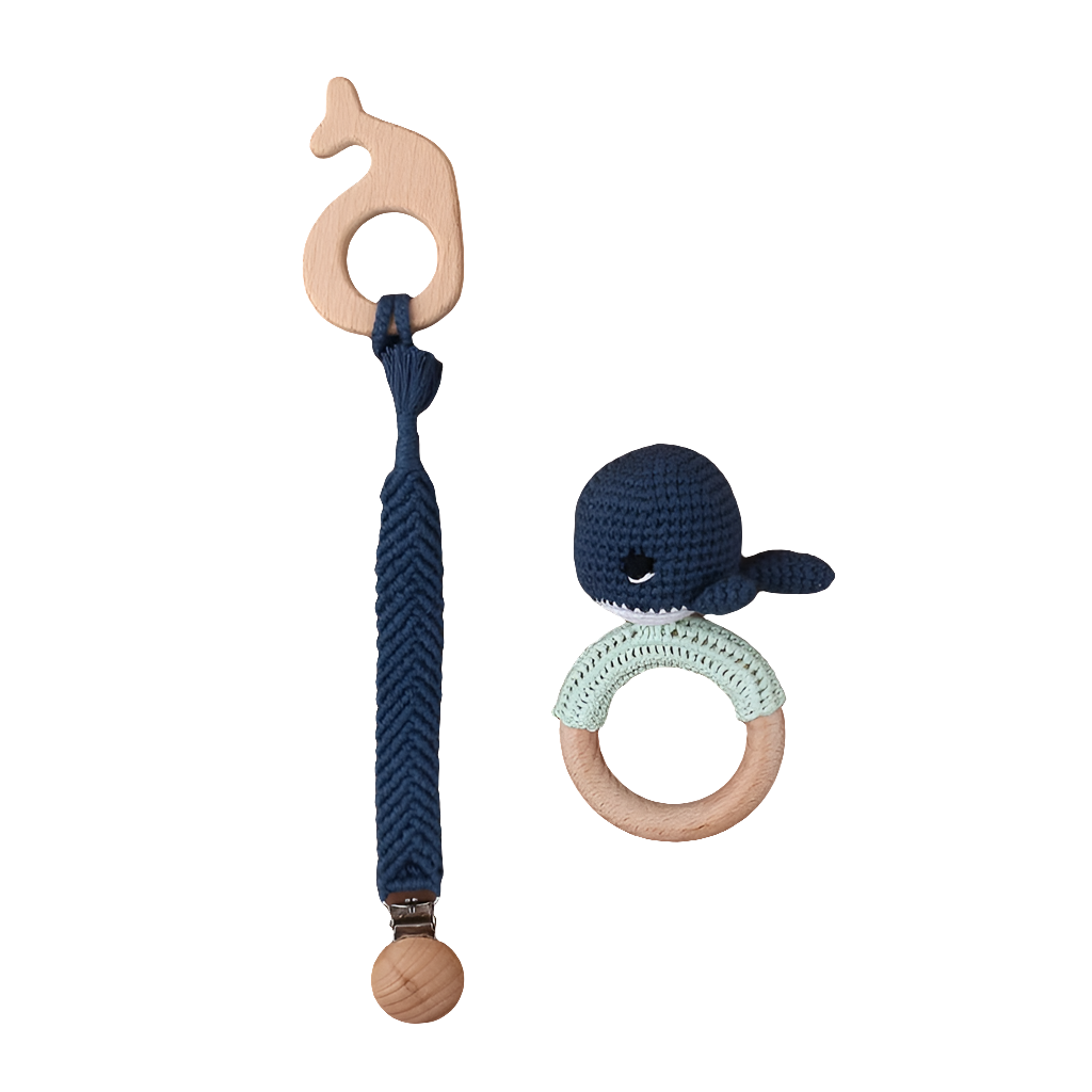 Kraamcadeau Set – Veilig en Natuurlijk Speelgoed voor Baby’s (0-2 jaar)