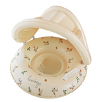 Opblaasbare baby zwemboot met en zonnescherm