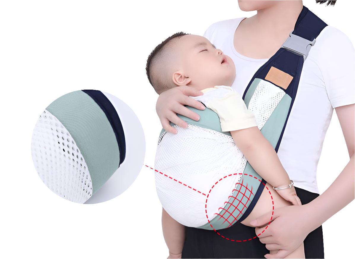 Ergonomische Baby-Draagzak Draagdoek | Katoen of katoen met mesh