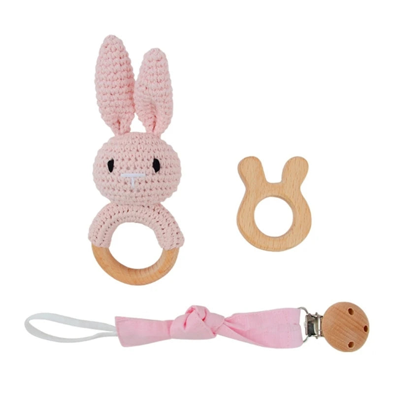 cadeauset_konijn_speenkoord_en_bijtring_roze