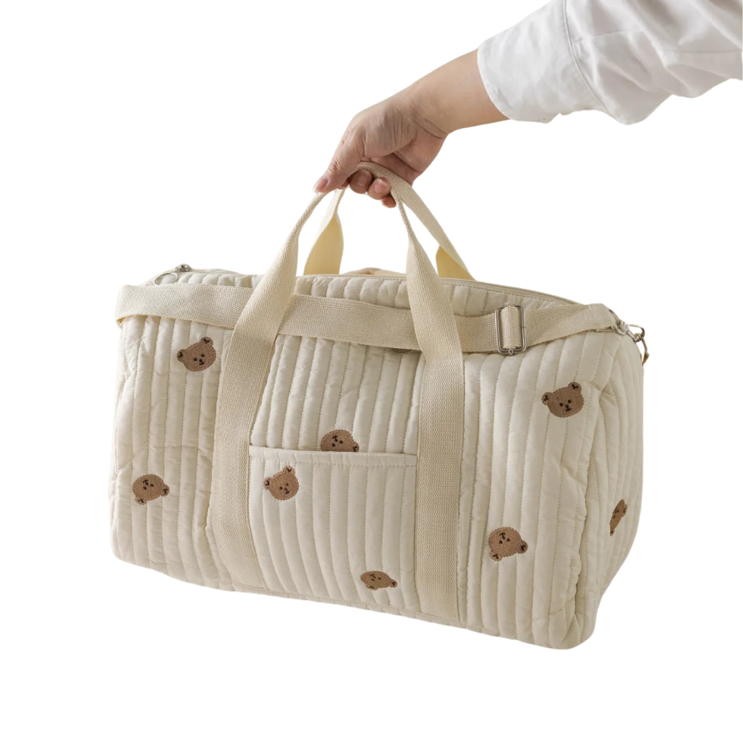 Mommybag luiertas met all-over beren print